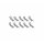 Carson 1:10 Splinte (10) 20mm schwarz