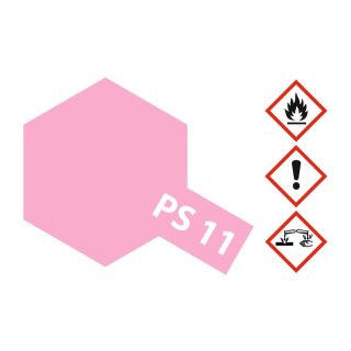 Tamiya 86011 PS-11-Lexanspray Rosarot Polycarbonat 100ml