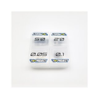 RC-Project Clutch Bell Shim Kit (0.05,0.1,0.2,0.5mm each 20pcs.)