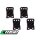 Mugen ME8035 Achsschenkel Platten HA +5mm
