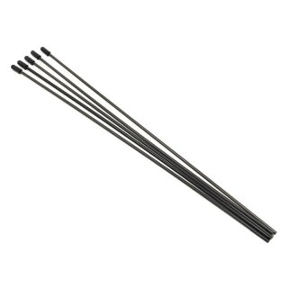 ProTek RC Antennenrohr mit Kappe schwarz (5)