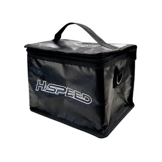 LIPO Bag schwarz groß 210x160x150 HSPEED