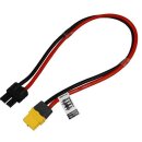 YUKI MODEL Akku Ladekabel XT60 - TRAXXAS 2,5mm² 30cm